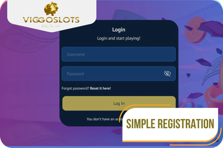 Viggoslots login simple